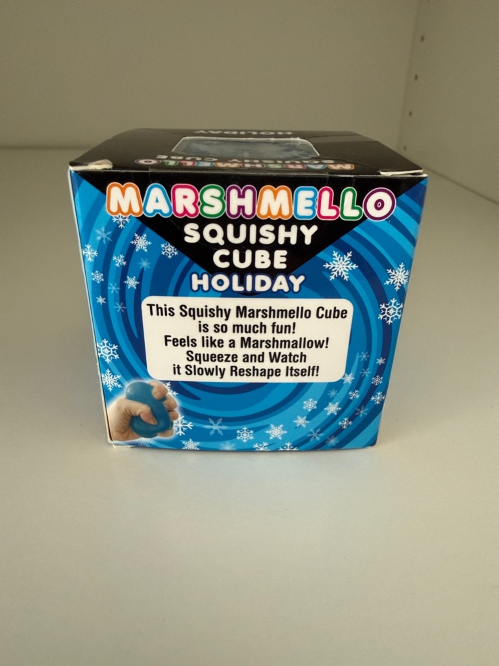 Marshmallow squishy cube snowflake brand new - Picture 2 of 4